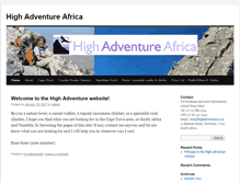 Tablet Screenshot of highadventure.co.za